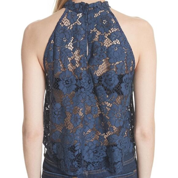 Free People Sweet Meadow Dreams Lace Top - Picture 2 of 3